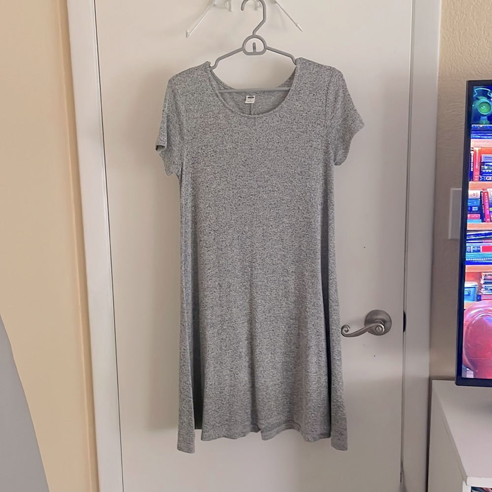 Simple grey dress